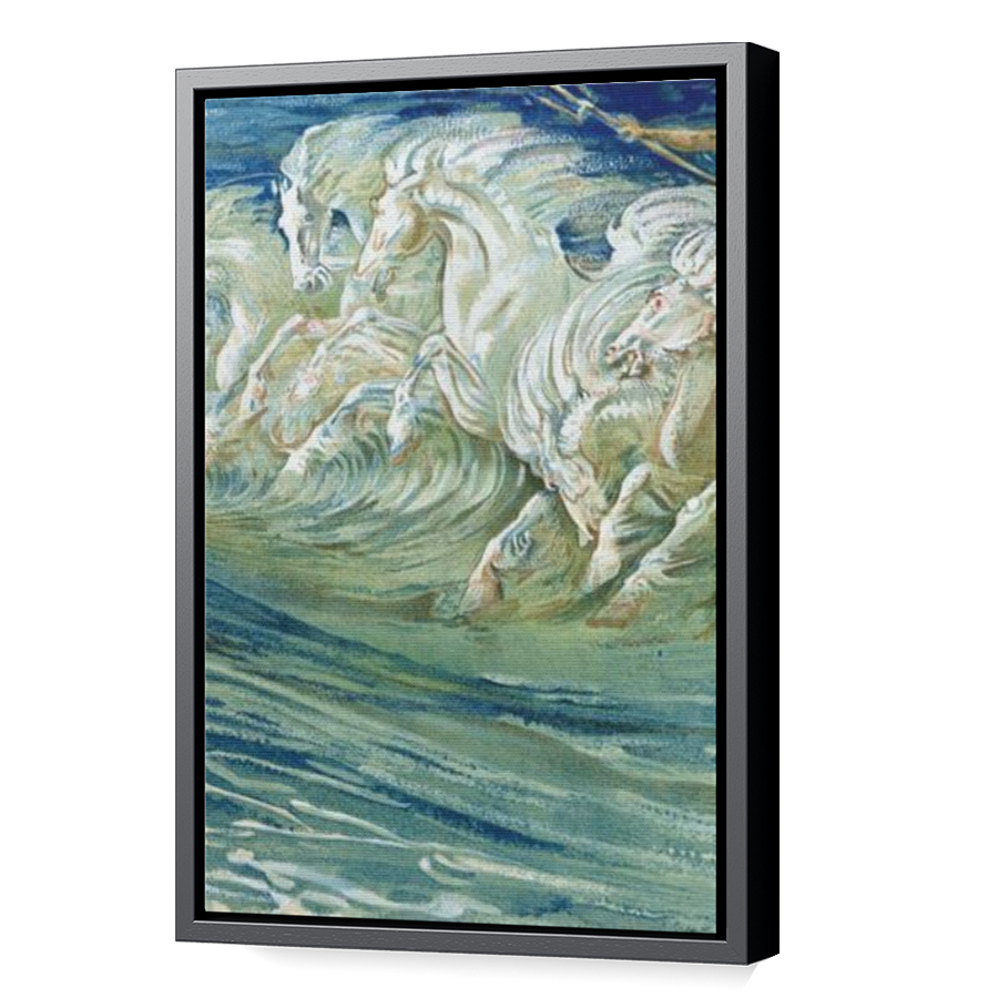 Thumbnail for Canvas - Black Floating Frame