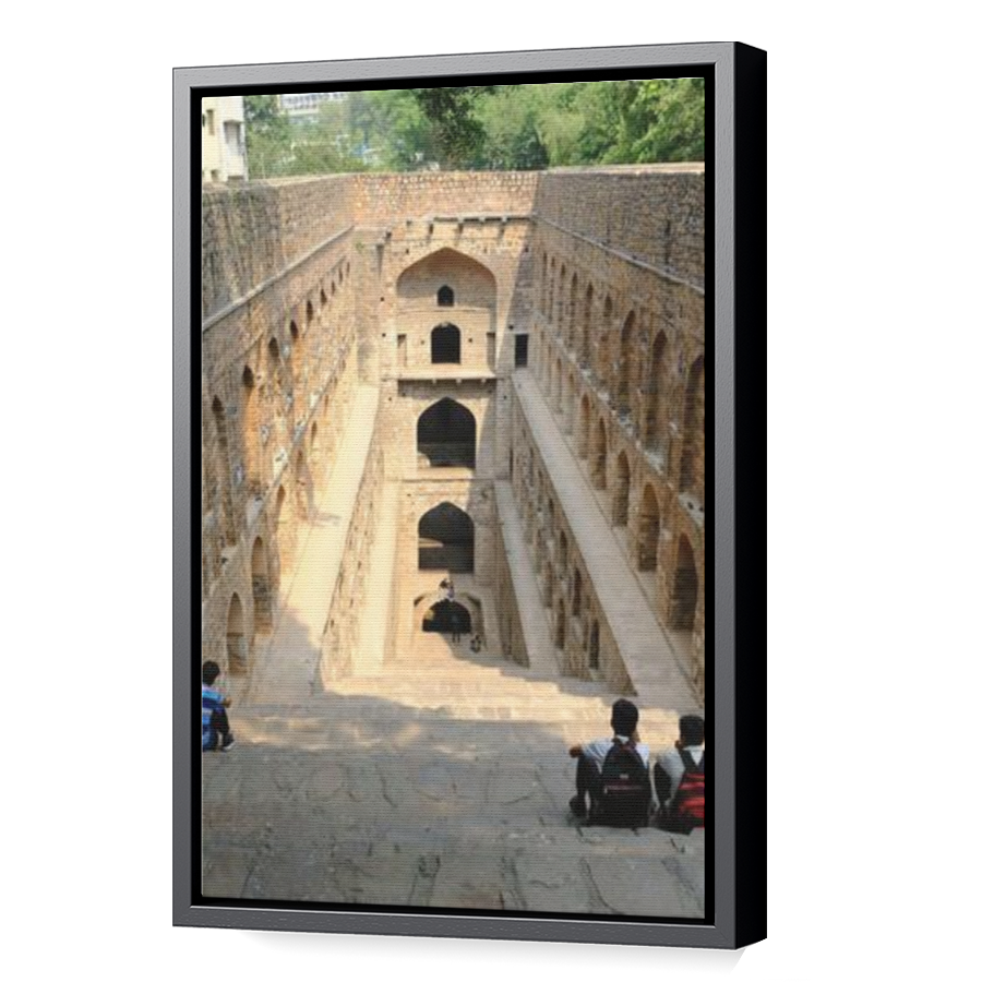 Thumbnail for Canvas - Black Floating Frame