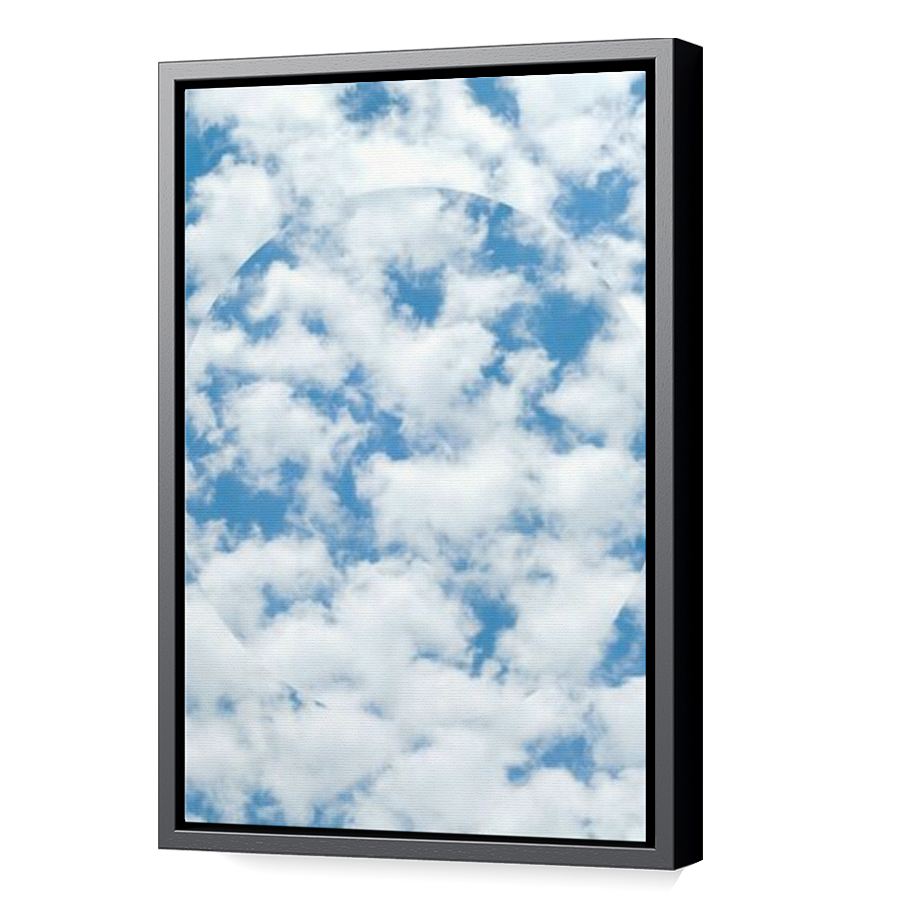 Thumbnail for Canvas - Black Floating Frame