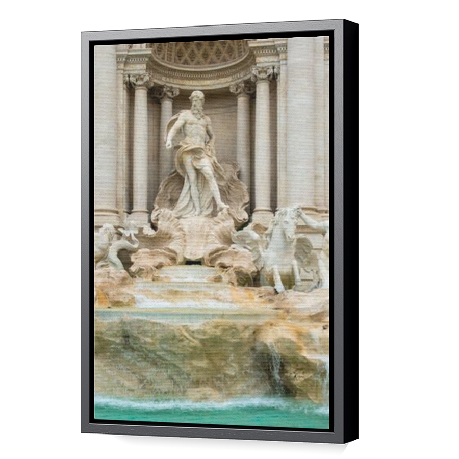 Thumbnail for Canvas - Black Floating Frame