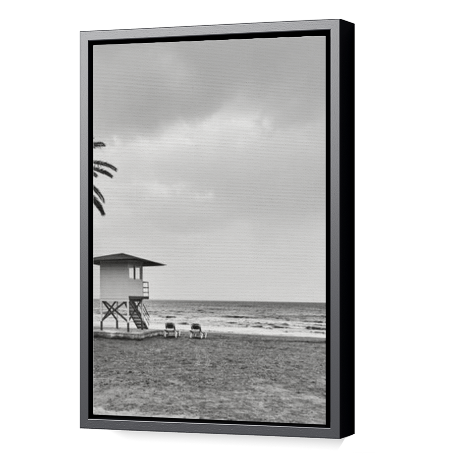 Thumbnail for Canvas - Black Floating Frame