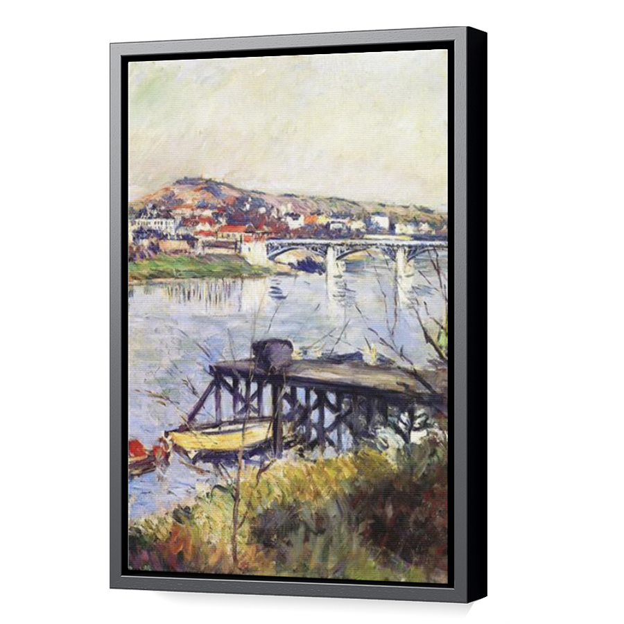 Thumbnail for Canvas - Black Floating Frame
