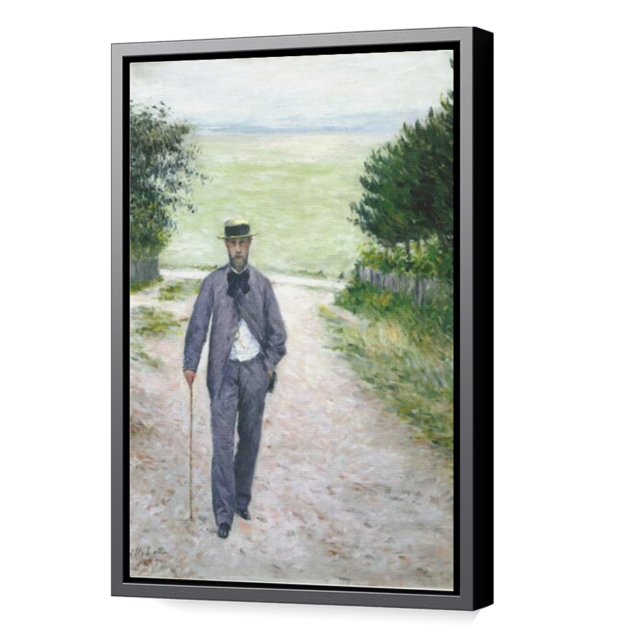 Thumbnail for Canvas - Black Floating Frame