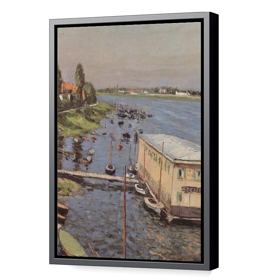 Thumbnail for Canvas - Black Floating Frame