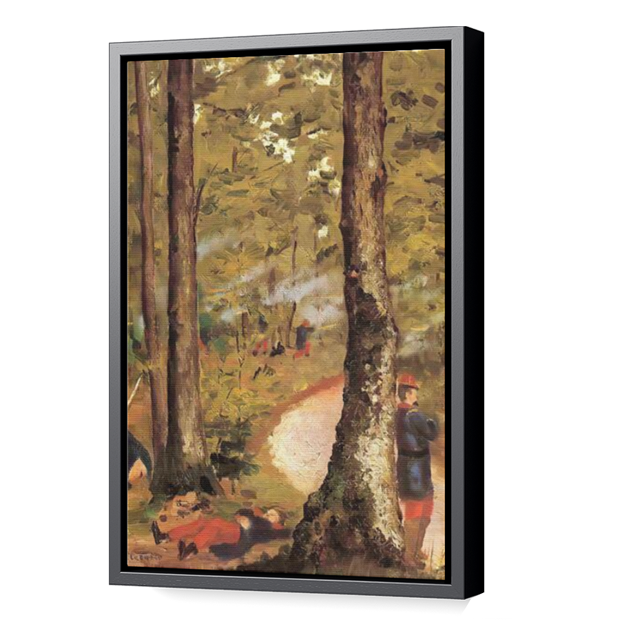 Thumbnail for Canvas - Black Floating Frame