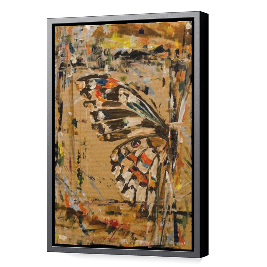 Thumbnail for Canvas - Black Floating Frame