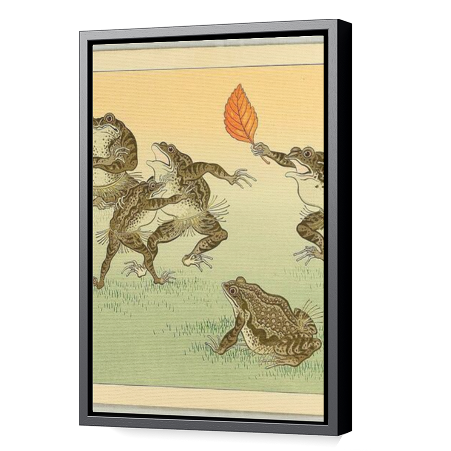 Thumbnail for Canvas - Black Floating Frame