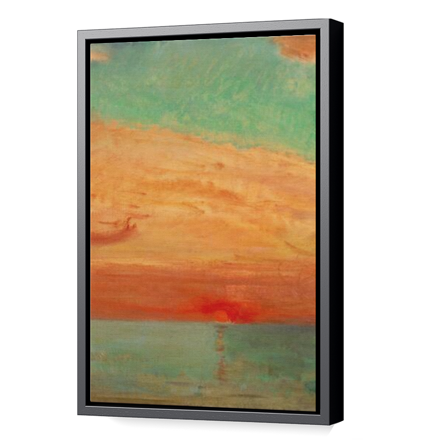 Thumbnail for Canvas - Black Floating Frame