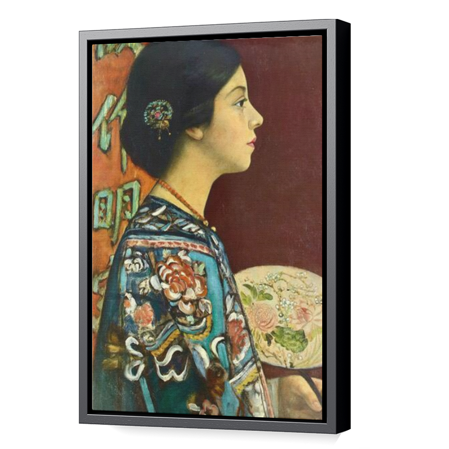 Thumbnail for Canvas - Black Floating Frame