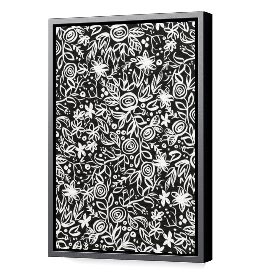 Thumbnail for Canvas - Black Floating Frame