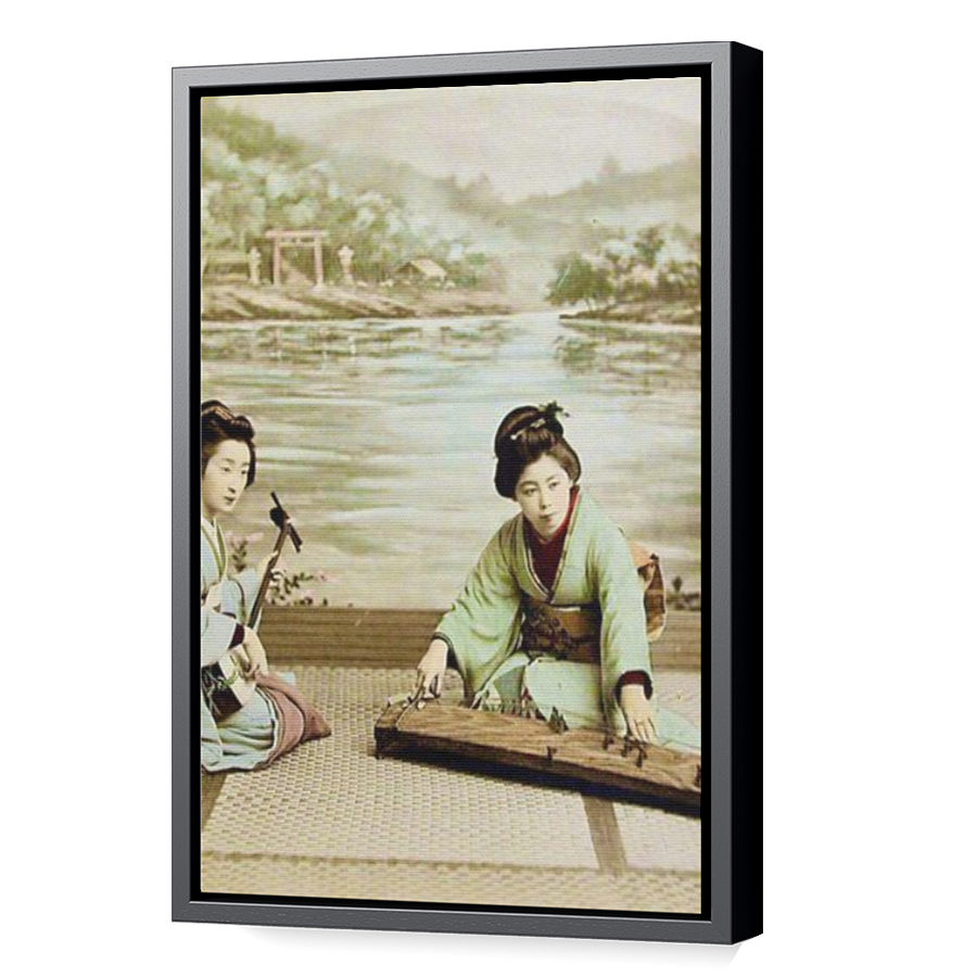 Thumbnail for Canvas - Black Floating Frame