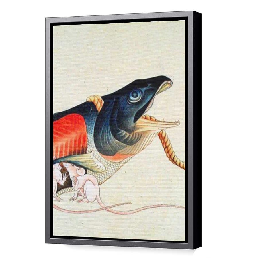 Thumbnail for Canvas - Black Floating Frame
