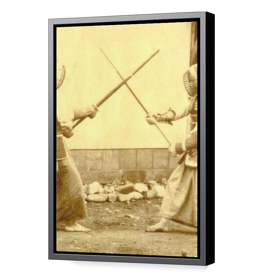 Thumbnail for Canvas - Black Floating Frame