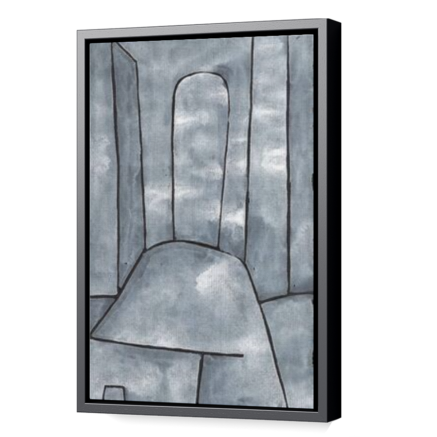 Thumbnail for Canvas - Black Floating Frame