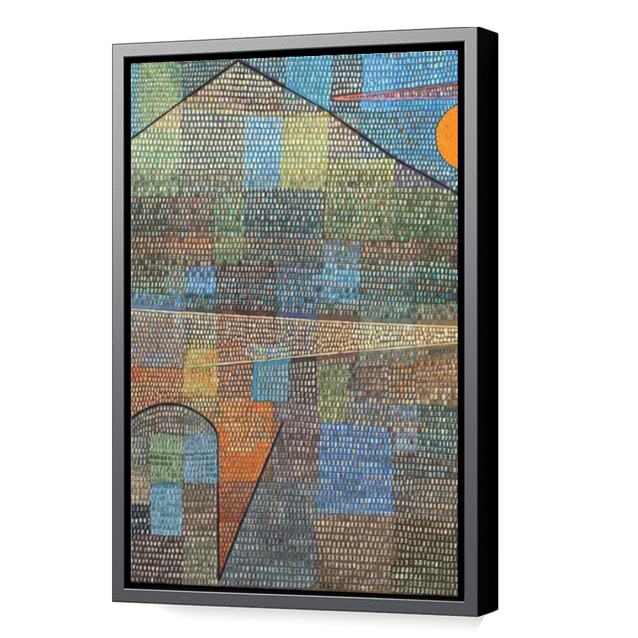 Thumbnail for Canvas - Black Floating Frame