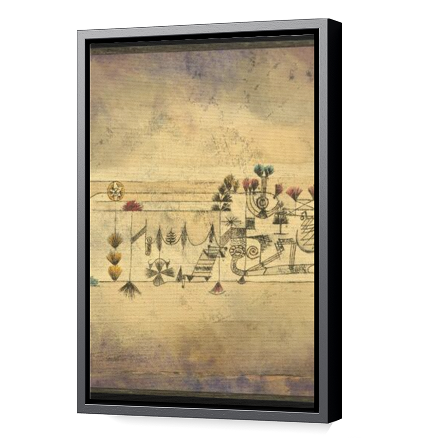 Thumbnail for Canvas - Black Floating Frame