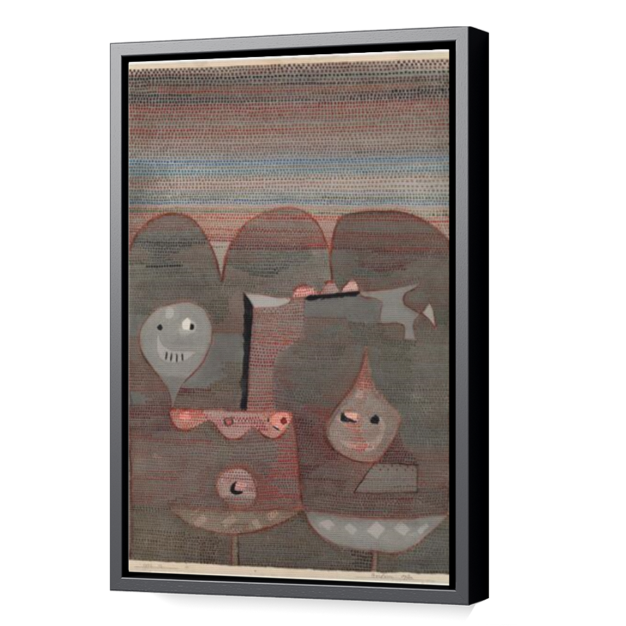 Thumbnail for Canvas - Black Floating Frame