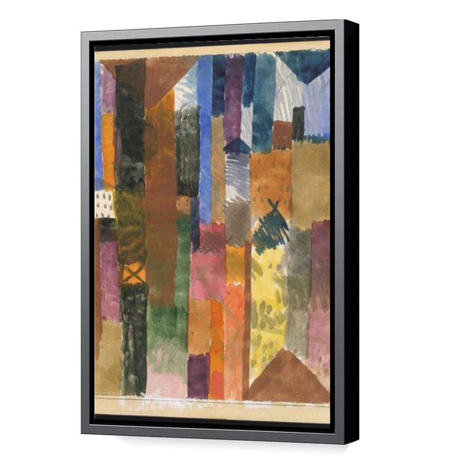 Thumbnail for Canvas - Black Floating Frame