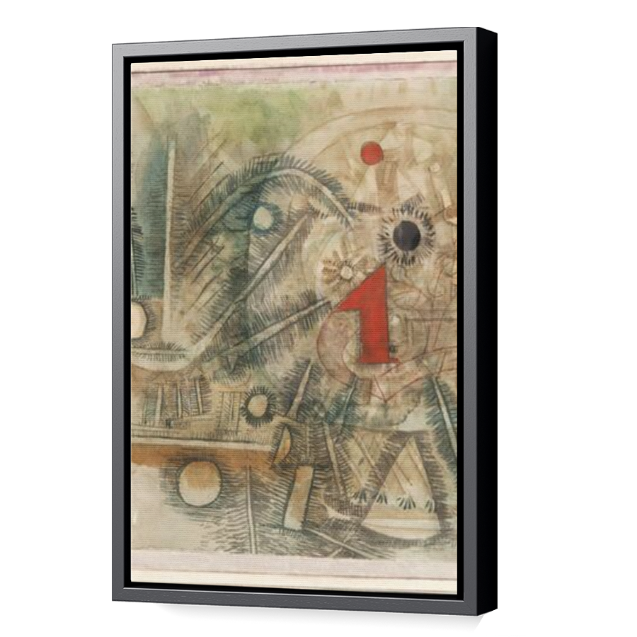 Thumbnail for Canvas - Black Floating Frame
