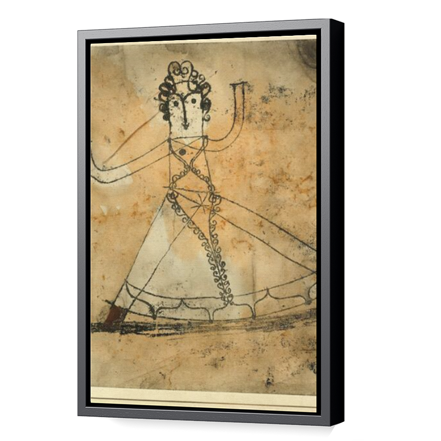 Thumbnail for Canvas - Black Floating Frame