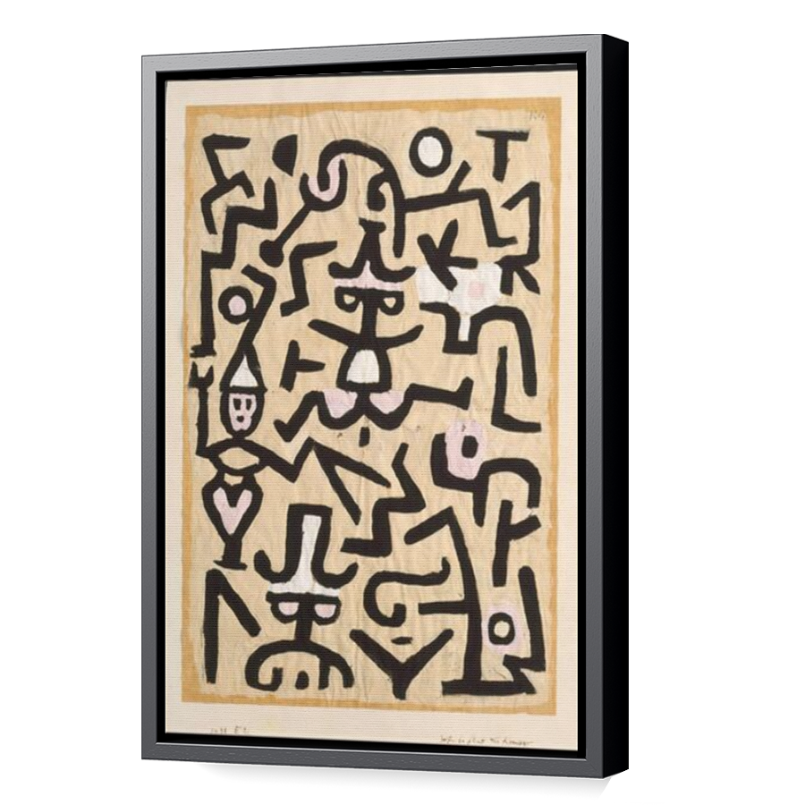 Thumbnail for Canvas - Black Floating Frame