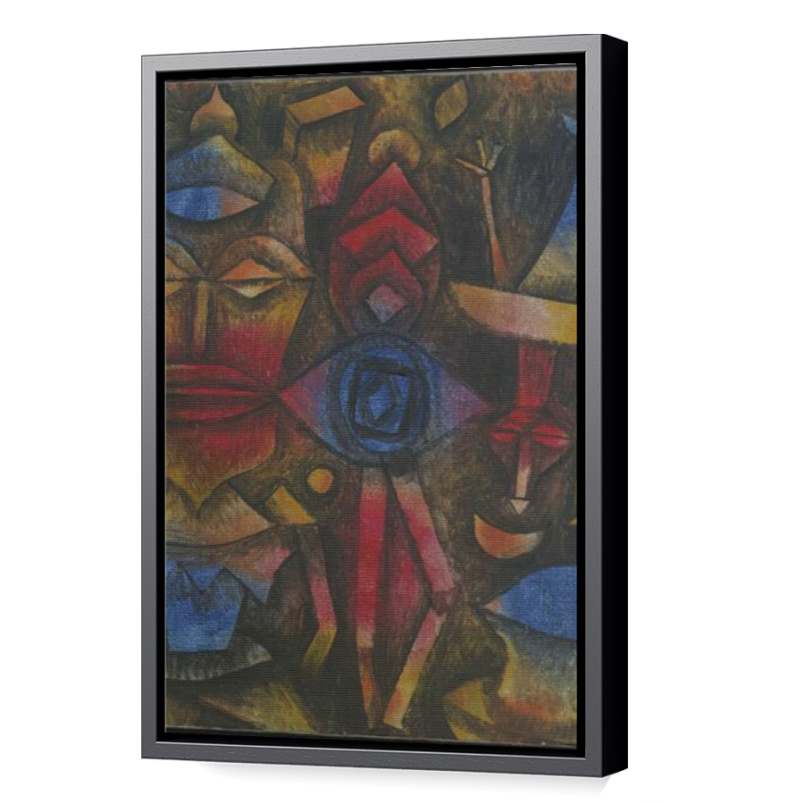 Thumbnail for Canvas - Black Floating Frame