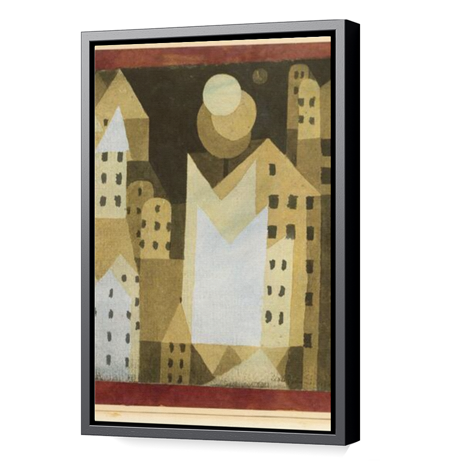 Thumbnail for Canvas - Black Floating Frame
