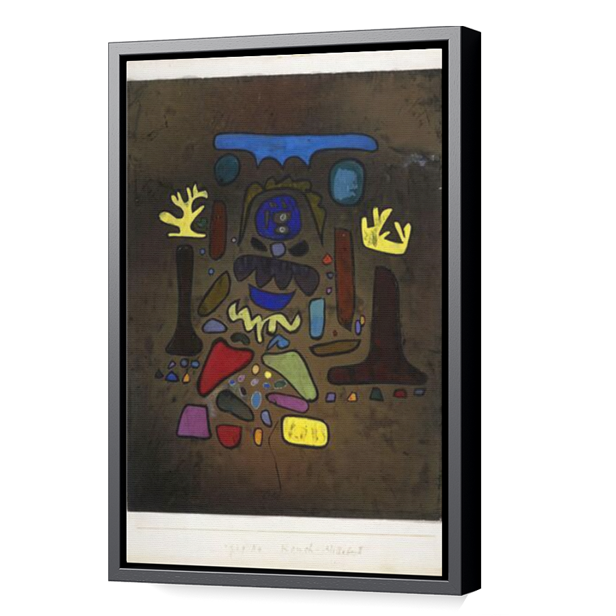 Thumbnail for Canvas - Black Floating Frame