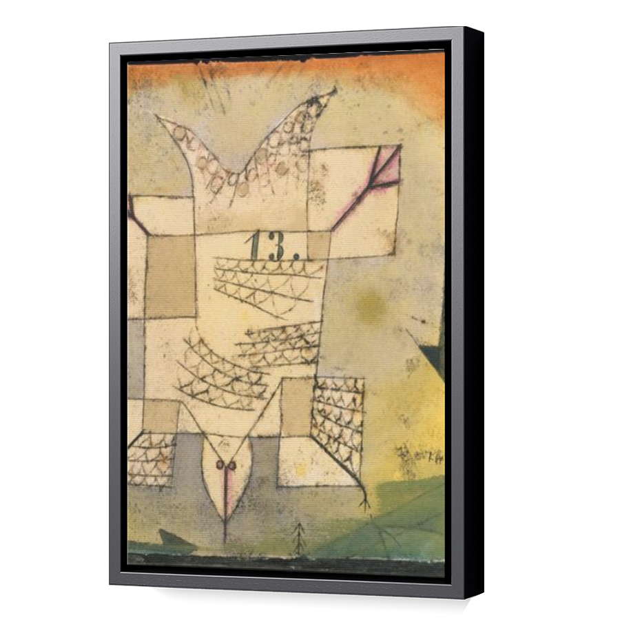 Thumbnail for Canvas - Black Floating Frame