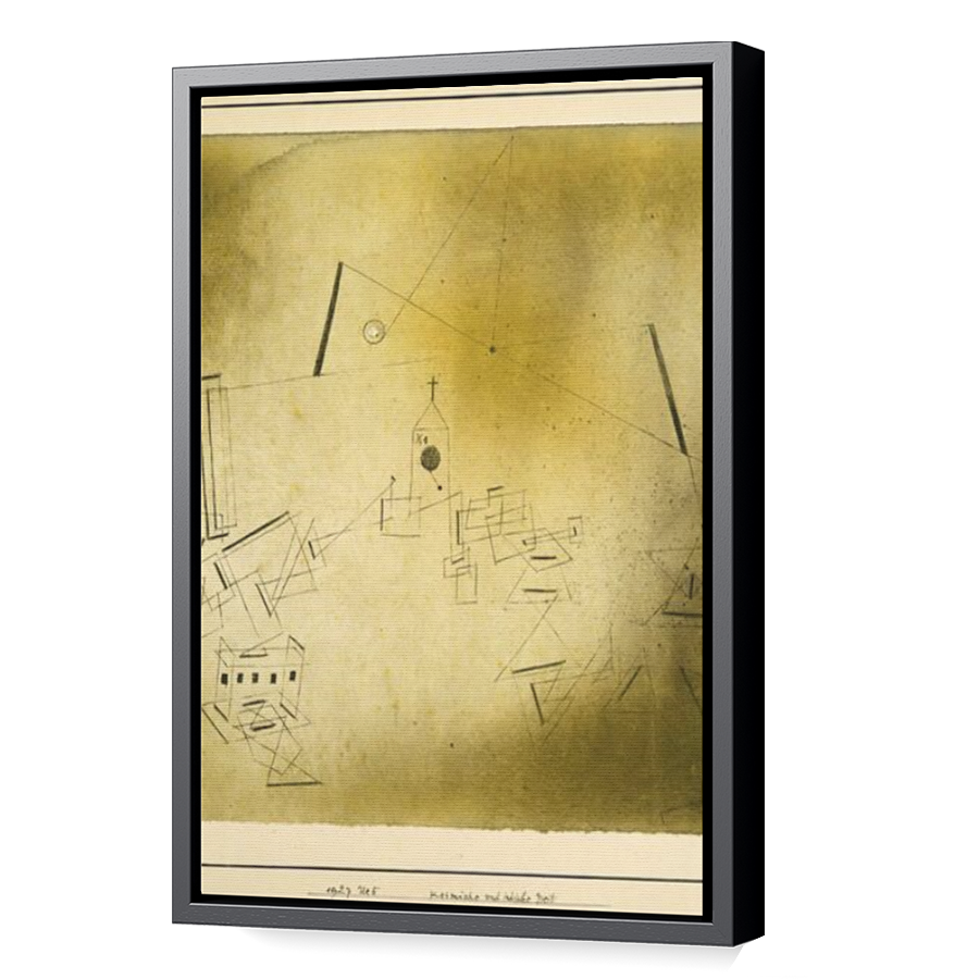 Thumbnail for Canvas - Black Floating Frame
