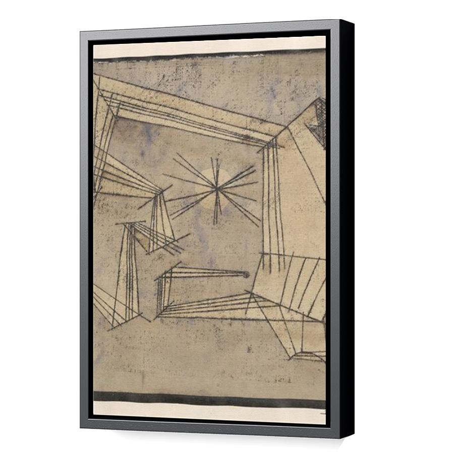 Thumbnail for Canvas - Black Floating Frame