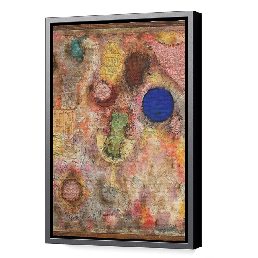 Thumbnail for Canvas - Black Floating Frame