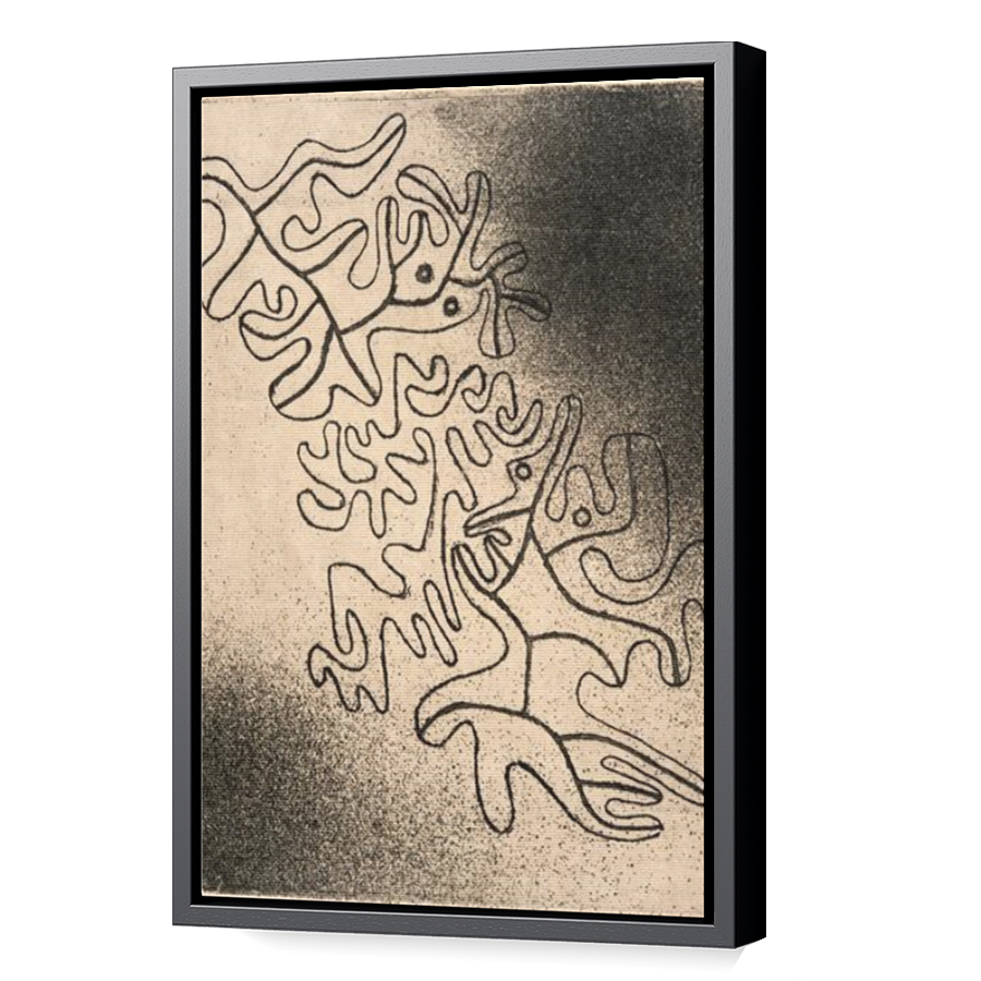Thumbnail for Canvas - Black Floating Frame