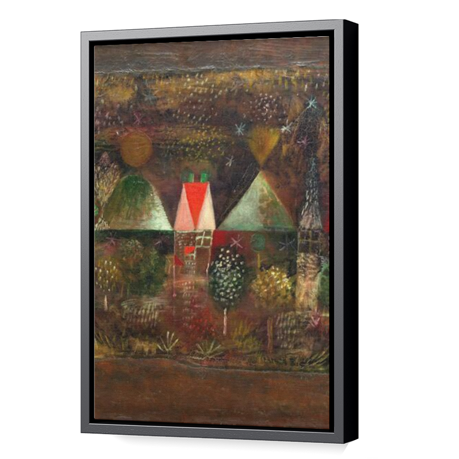 Thumbnail for Canvas - Black Floating Frame