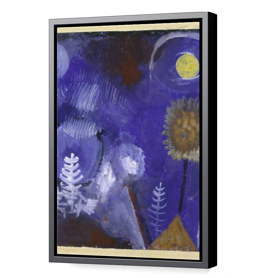 Thumbnail for Canvas - Black Floating Frame