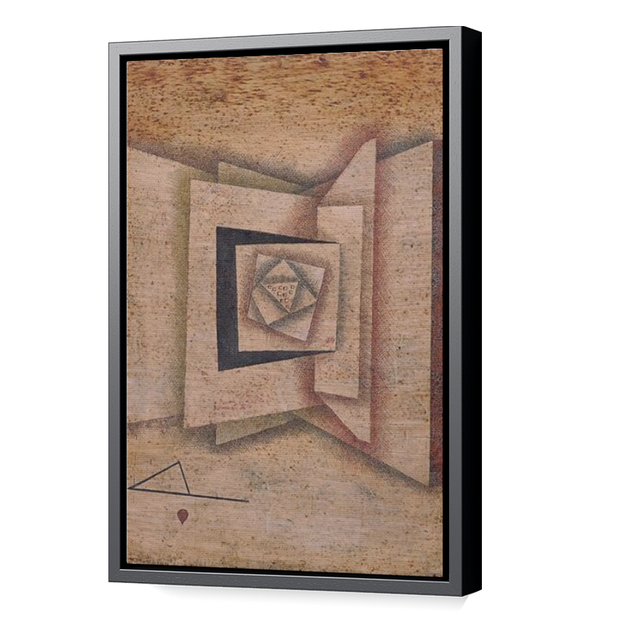 Thumbnail for Canvas - Black Floating Frame