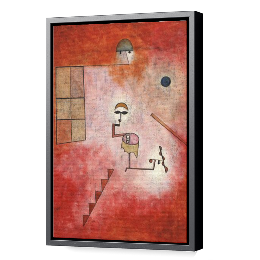 Thumbnail for Canvas - Black Floating Frame