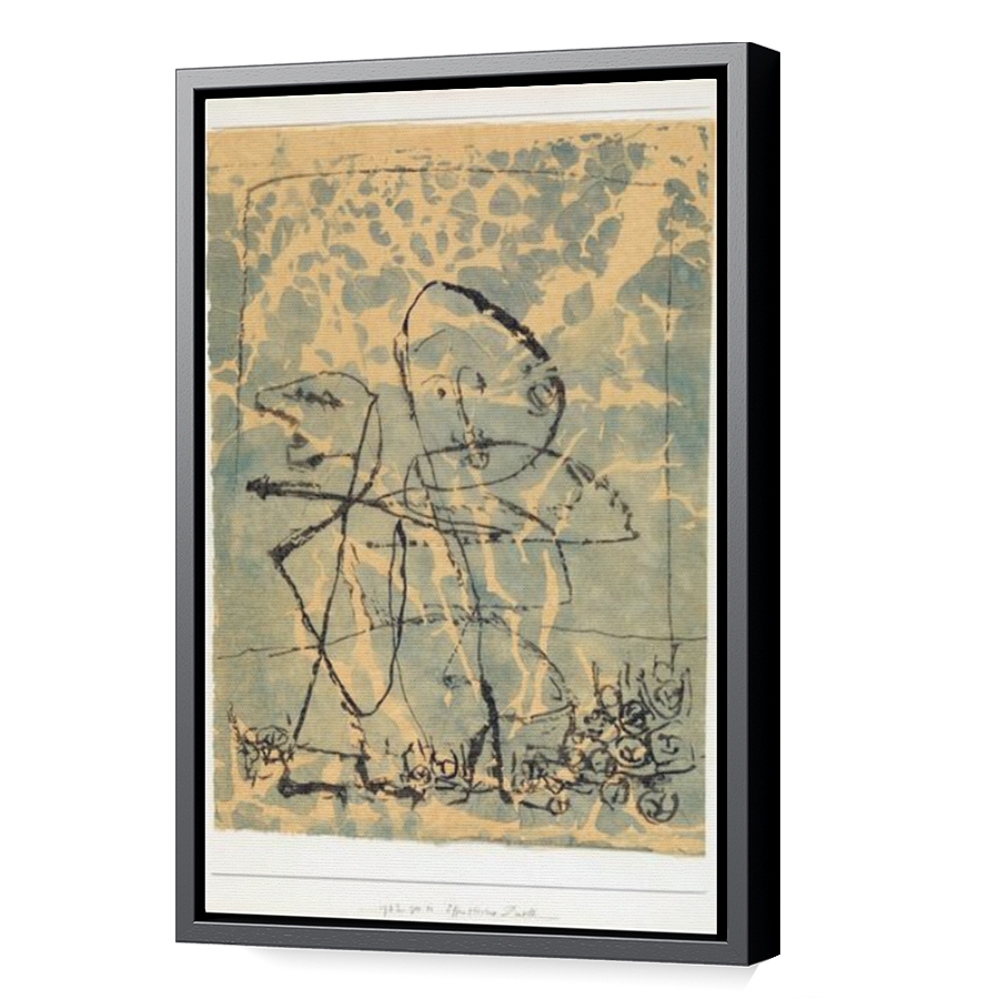 Thumbnail for Canvas - Black Floating Frame