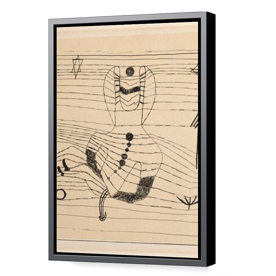 Thumbnail for Canvas - Black Floating Frame