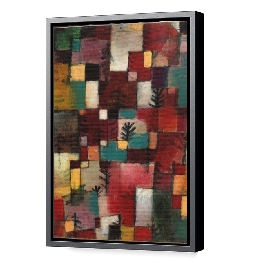Thumbnail for Canvas - Black Floating Frame
