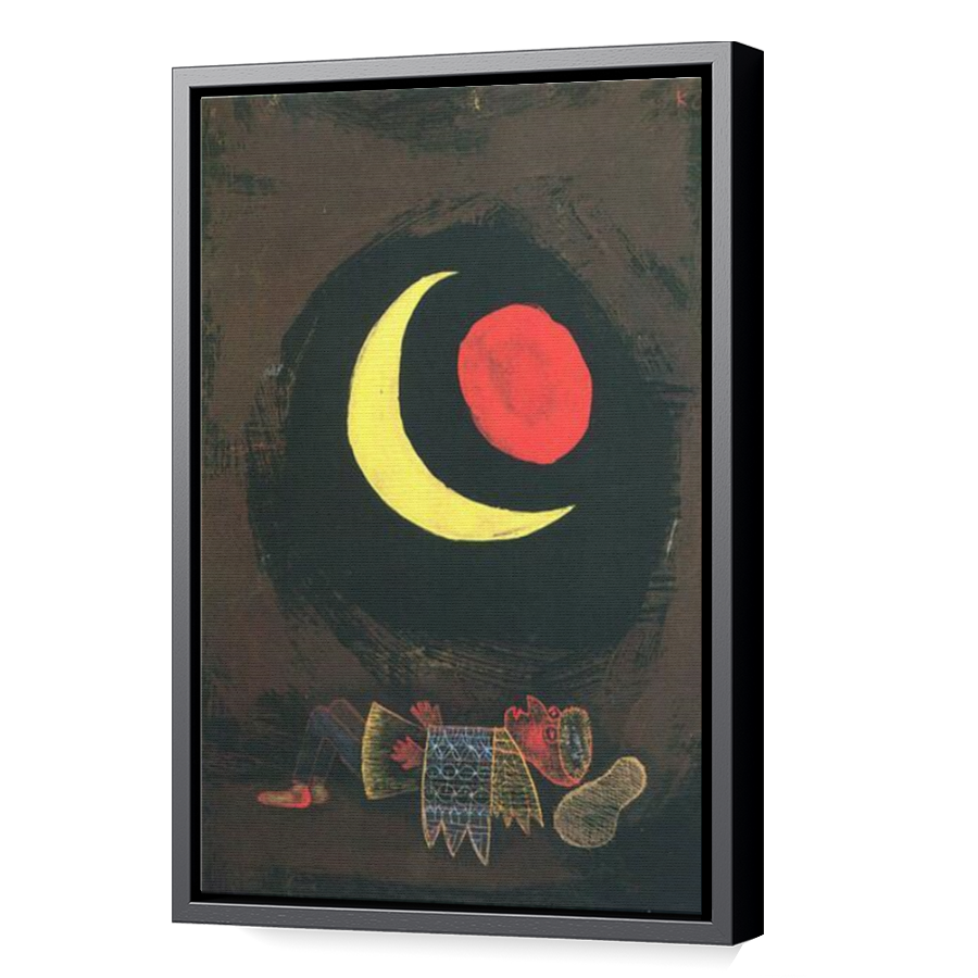 Thumbnail for Canvas - Black Floating Frame
