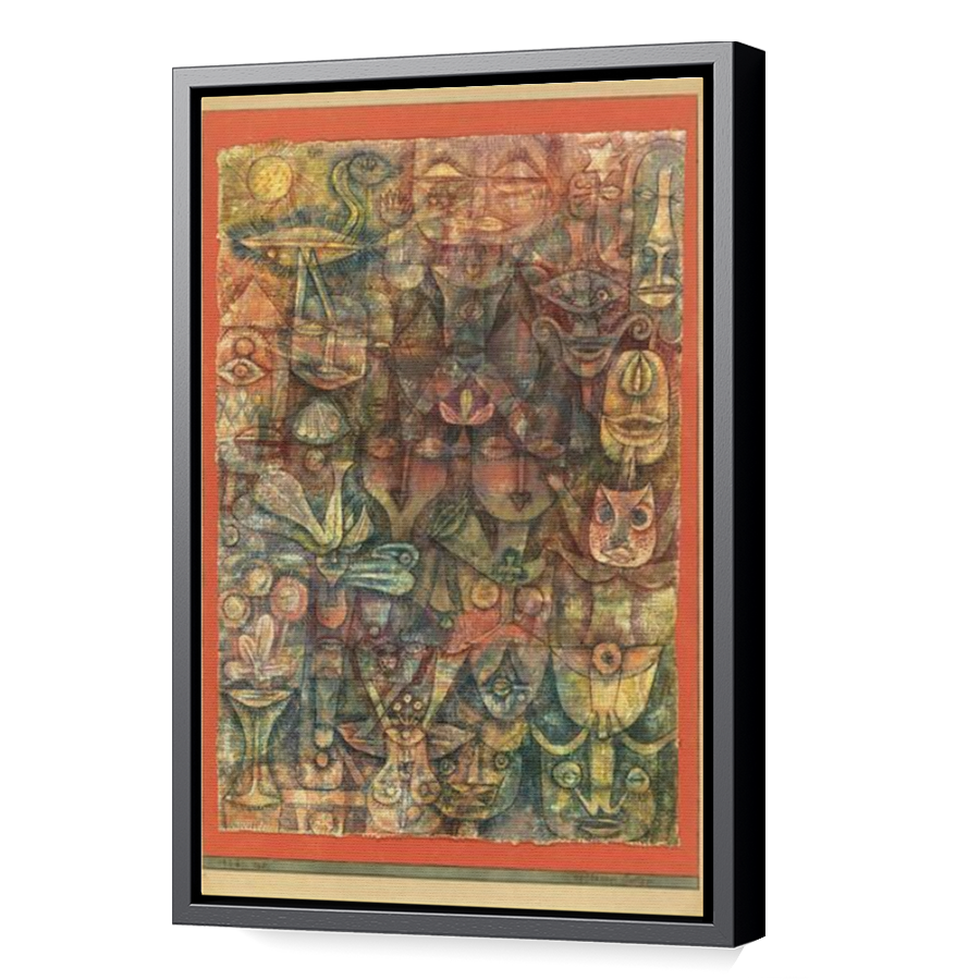 Thumbnail for Canvas - Black Floating Frame