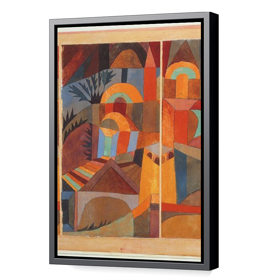 Thumbnail for Canvas - Black Floating Frame