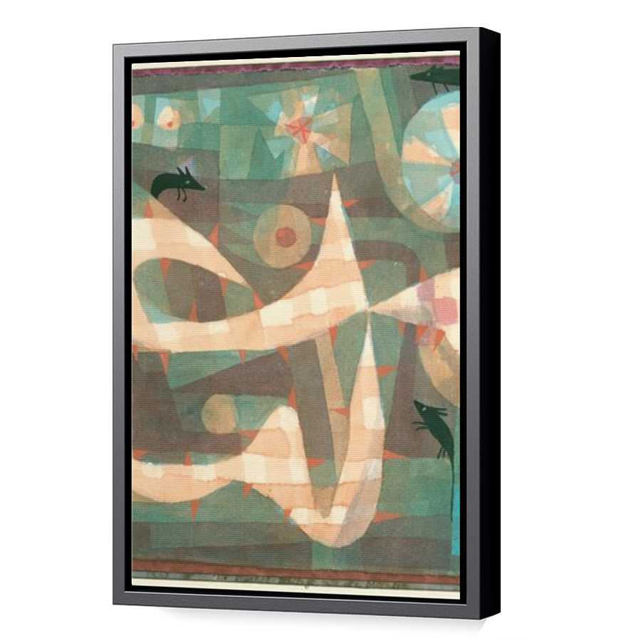 Thumbnail for Canvas - Black Floating Frame