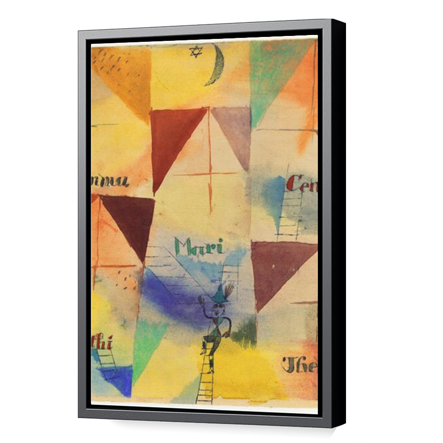 Thumbnail for Canvas - Black Floating Frame