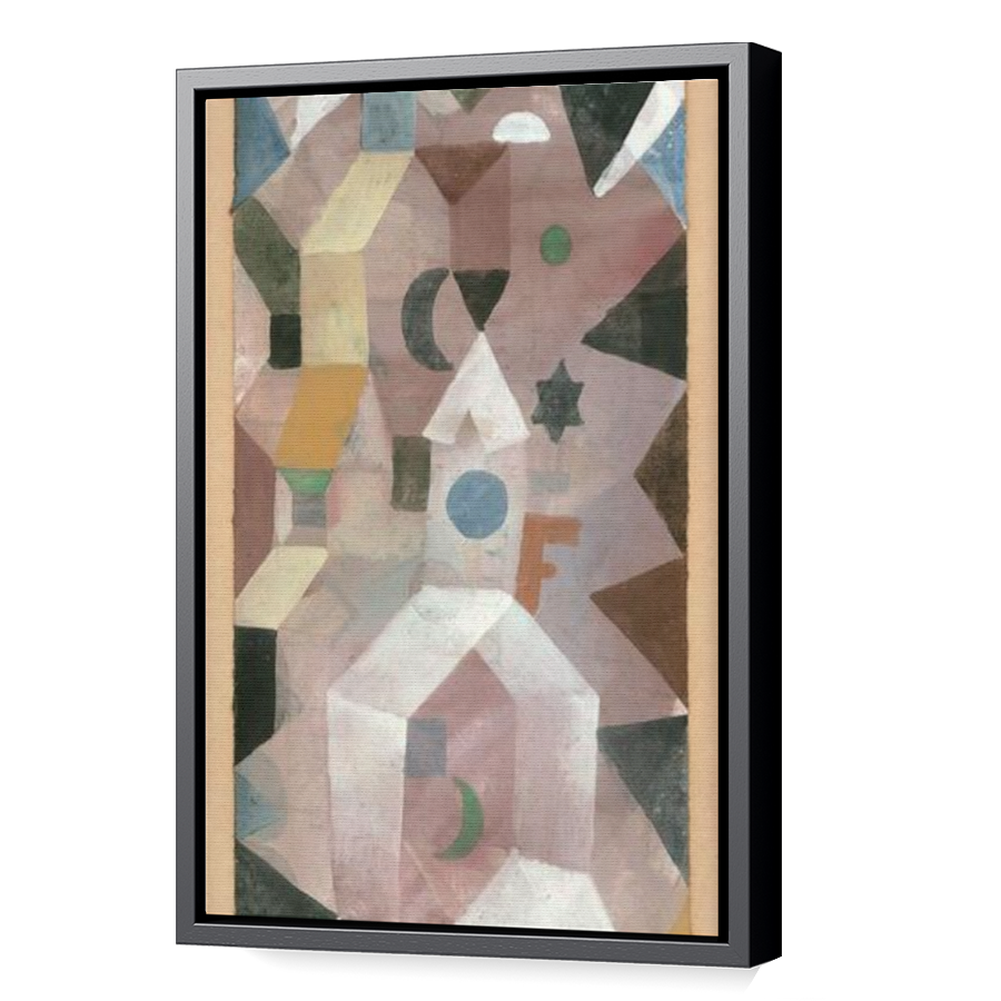 Thumbnail for Canvas - Black Floating Frame