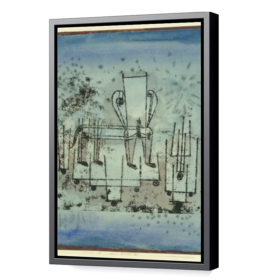 Thumbnail for Canvas - Black Floating Frame