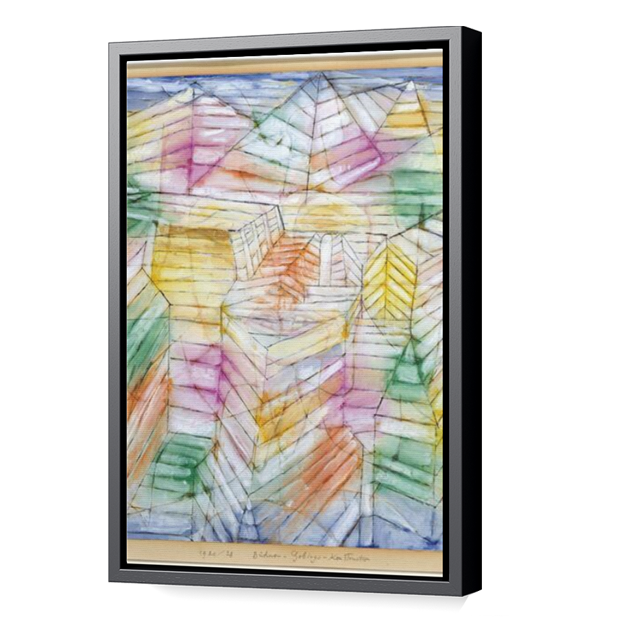 Thumbnail for Canvas - Black Floating Frame