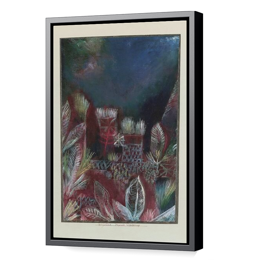 Thumbnail for Canvas - Black Floating Frame