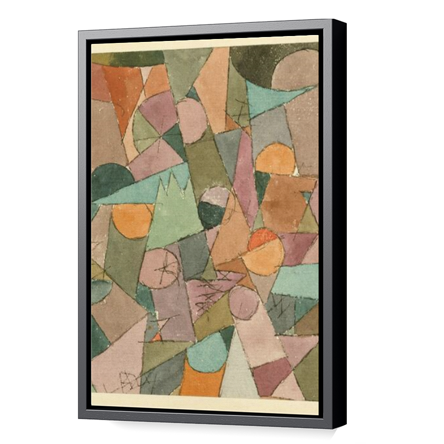Thumbnail for Canvas - Black Floating Frame
